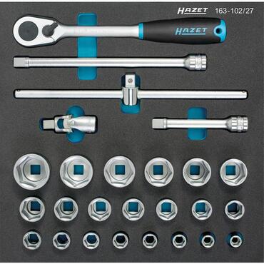 Tool module socket wrench 1/2" 26 pieces type 6310